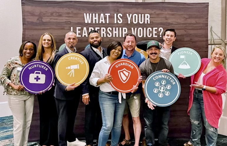 Leadership workshop participants